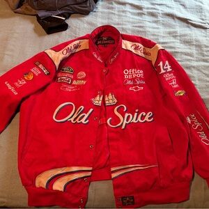 JH Design Old Spice Tony Steward Nascar Racing Jacket